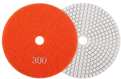 Allecto - Natte Diamant Polijsten Pads - Slijpschijven Graniet - Hoog rendement - 5 inch - Voor Beton en Marmer - Slijtvast - Ideaal voor Polijstma...