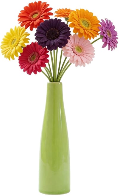 vazen, kleine decoratieve bloemenvaas, vazen met enkele stengel, minimalistische, slanke bloemenvaas, boerderijvaas, rustieke keramiekvaas voor thuis en kantoor, tafeldecoratie (groen)