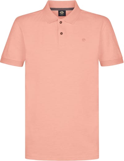 Petrol Industries - Heren Polo met korte mouwen Frenos - Rood - Maat L