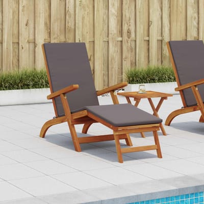 vidaXL - Ligstoel - die - kan - leunen - en - vouwen - 55 - x - 146 - x - 91 - cm