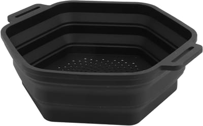 Opvouwbaar Ijsbad - Koude Therapie Bad - Sport Herstel - Snelle Koeling - 30 x 26 x 2 cm - Zwart
