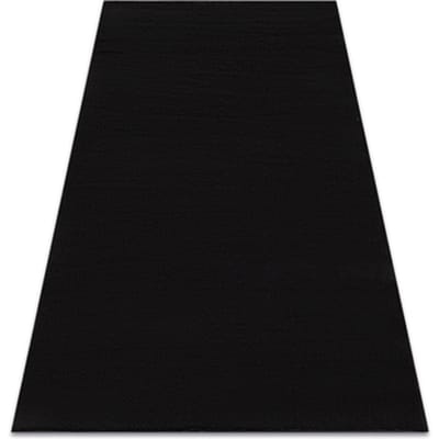 Kleden Rugsx Modern was tapijt LINDO zwart, antislip, shaggy 60x100 cm