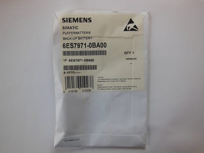 Siemens Back-up Batterij 3.6v/2.3ah f. ps405/407 6es7971-0ba00