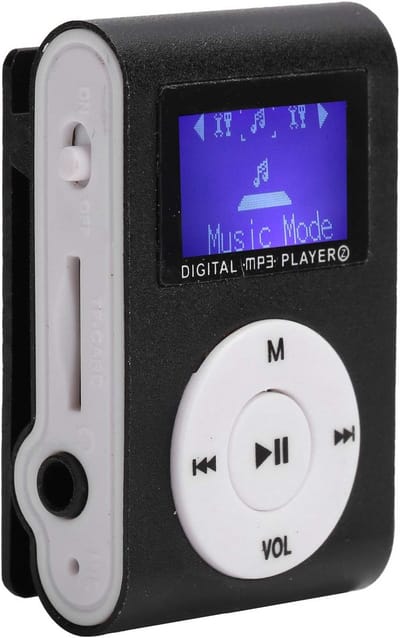 Draagbare Muziekspeler - Digitale Audio - Muziek Luisteren - Aluminium Behuizing - 32 GB Opslag - Zwart