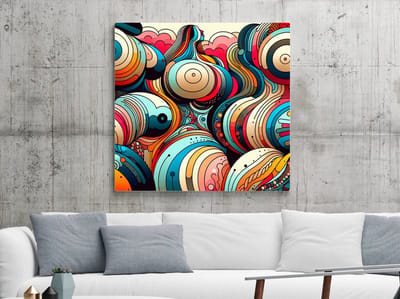 Kunstprint | Wanddecoratie | Dibond | 60 × 60 cm