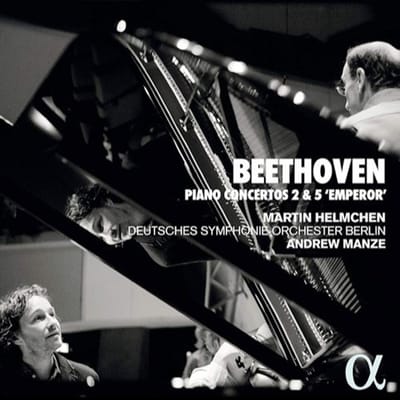 Martin Helmchen, Deutsches Symphonie-orchestre Berlin, Andrew Manze - Beethoven: Piano Concertos 2 & 5 Emperor (CD)
