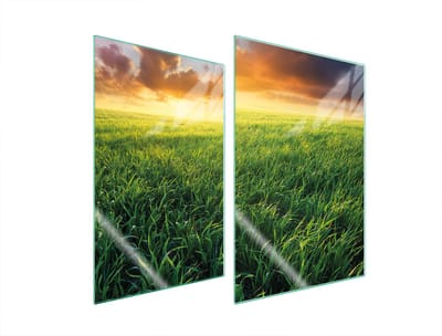 TMK ArtDeko - Snijplank van gehard glas - 35x52 cm - Veelkleurig - Antibacterieel