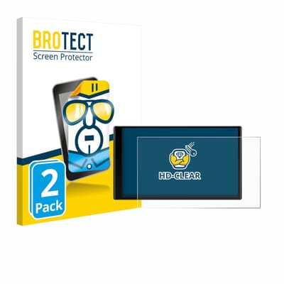 BROTECT - Screenprotector voor Garmin DriveTrack 71 - Folie Beschermfolie transparant 2 Stuks