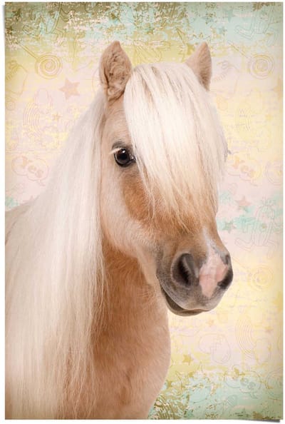 Poster Sweet Horse - 91,5 x 61 - Papier - REINDERS