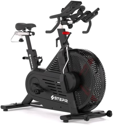 STEPR Cycle XL VPR Air Bike - HIIT - Hometrainer - Crosstrainer - Interval Training - Fitness