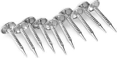 Decoratieve Spijkers voor Meubels - 200 Stuks IJzeren Bekledingsnagels met Draad - Antieke Pushpins 8x20mm voor DIY Projecten en Meubelstoffering