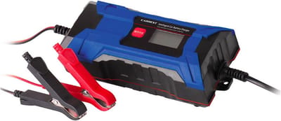 Acculader - Batterijlader - Voertuig Onderhoud - Microprocessor Gestuurd - 6/12V - Zwart