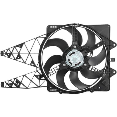 Koelventilatorwiel, motorkoeling THERMOTEC D8F016TT