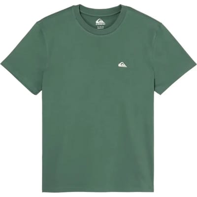 Quiksilver Basic T-shirt Met Korte Mouwen Groen S Man