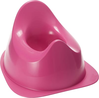 Kinderpotje - Zindelijkheidstraining Pot - Zindelijkheid Leren - Stevig Kunststof - 40 x 33 cm - Roze