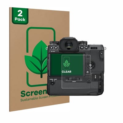 2 Stuks Screenprotector voor Fujifilm X-H1 - Hoogwaardige Beschermfolie transparant