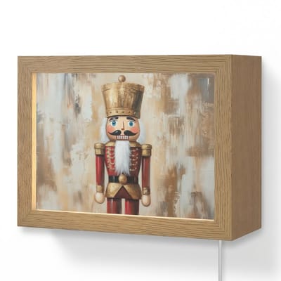 Wandlamp 20x15 cm - Oplaadbaar - Kerst - Poppetje - Abstract - Wandlampen binnen woonkamer - Slaapkamer lamp met kabel - Decoratieve nachtlamp - Vloerlamp snoer