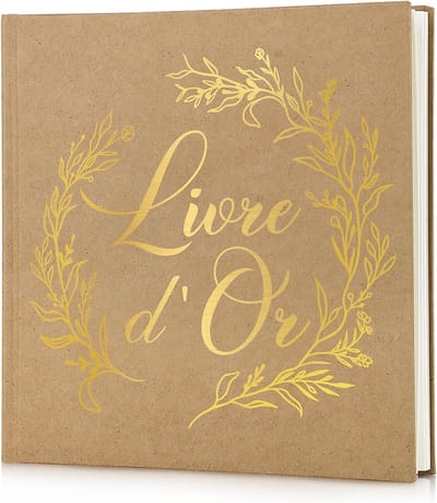 Gastenboek Hardcover voor Bruiloft, Verjaardag, Doop en Pensioen - 60 Pagina's