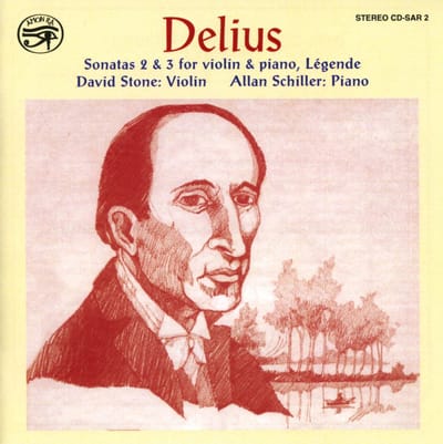 Allan Schiller & David Stone - Delius: Sonatas For Violin & Piano (CD)