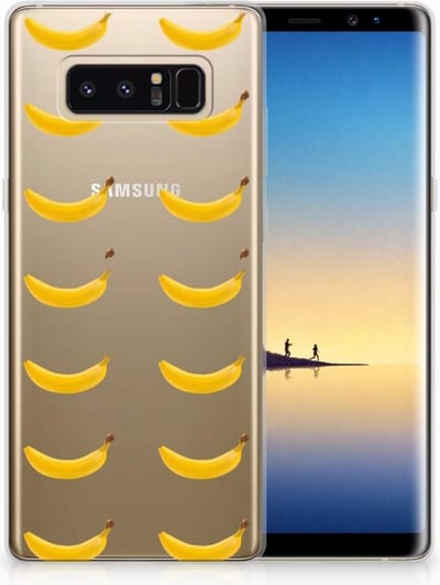 Samsung Galaxy Note 8 Siliconen Case Banana