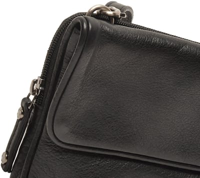 Berba Crossbody Schoudertasje Lucca Zwart