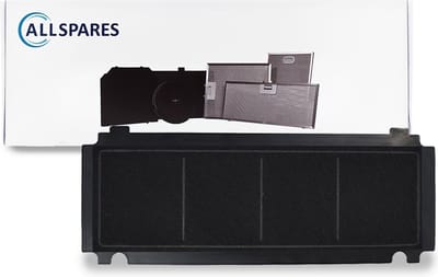 AllSpares Koolstoffilter voor afzuigkappen geschikt voor Airforce AFFCA267I (265x98x14mm)