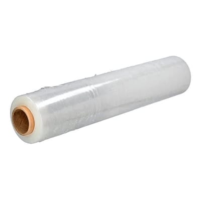KURTT 1 Rol - Wikkelfolie (23 micron) extra sterk - Stretchfolie - krimpfolie - eenzijdig Klevend en Transparant - TOPKWALITEIT