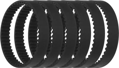 Dailygoods- Borstel - 6 Stuks - Zachte Voorborstel - Compatibel met Shark APEX - Caoutchouc - 3 mm Tandafstand - 153 mm Omtrek - Stofzuigerband