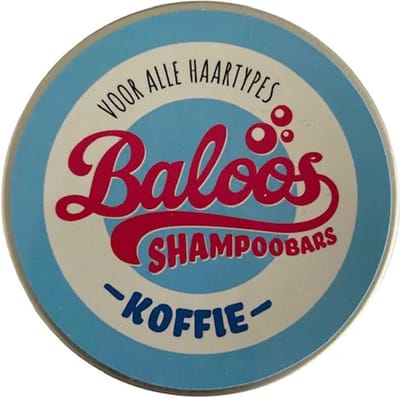 Shampoobar Koffie 3x 60gr in handige opbergblik