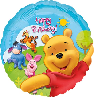 Helium ballon Winnie de Poeh en vriendjes | 43 cm