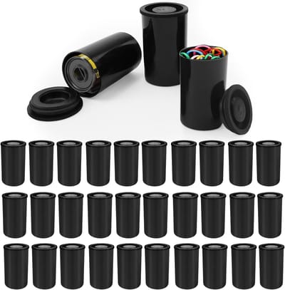 30 Stuks Filmdozen met Deksel, Lichtbestendige Opbergdozen voor Filmrol, Ideaal voor Kleine Onderdelen en Duurzame Bewaring