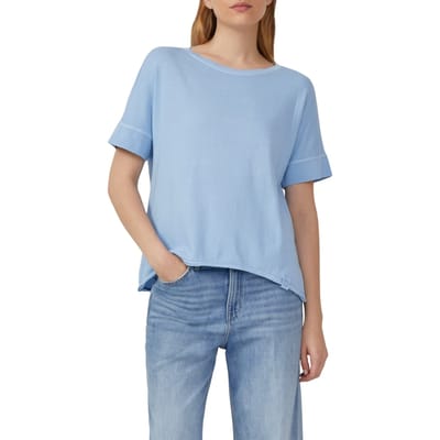s.Oliver  T-shirts Blue Light Taglia: 38 | Maglie Sportivi Outlet | Donna | Blu