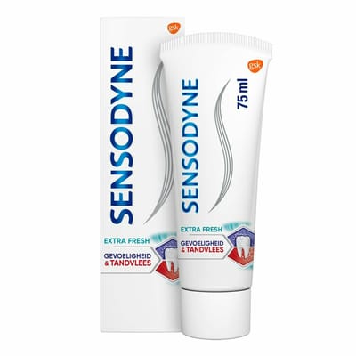 Sensodyne - Tandpasta - Gevoeligheid & Tandvlees - Extra Fresh - 75ml x 6