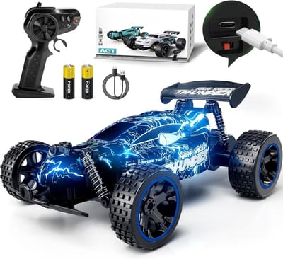 RONN® Elektrische Auto voor Kinderen Accu - Elektrische Auto - Elektrische Kinderauto - Lichtblauw - 3cm x 2cm x 1cm