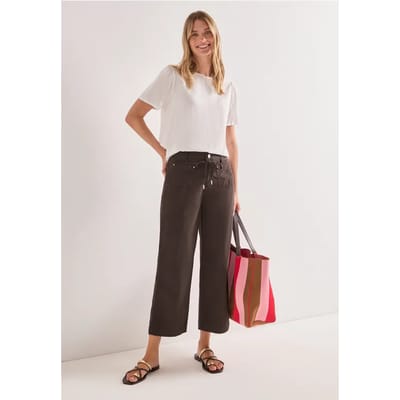 Straight Leg broek in een gewassen look