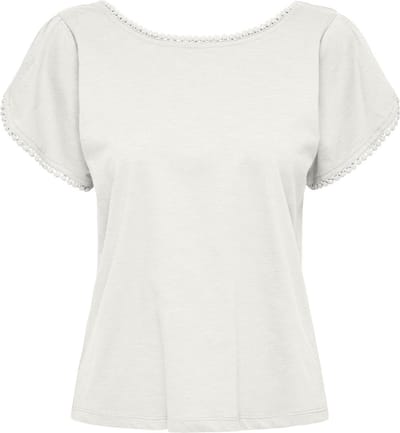 JDY - JDYSALVA LIFE S/S O-NECK TOP JRS - Dames - Blouses