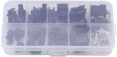 JHUBERS - 200PCS Plug Connector - Connector Kit - Draadverbinding - 2/3/4/5PIN - Crimp Pins - Geschikt voor Elektronische Projecten - Assortiment