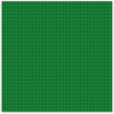 Brixies Bouwplaat | Grondplaat 32x32 noppen - Geschikt voor Lego Classic Bouwstenen - Groen