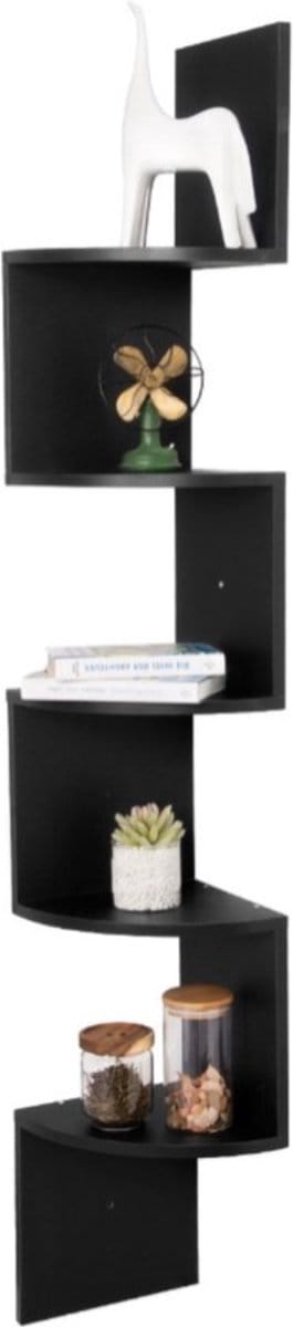 Boekenkast Wit - Hout, Boekenrek en Wandplank met Wit Hout - Voor Kinderkamer