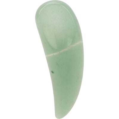 Spatule Cosmétique Courbée Cuillère Mini Gua Sha Jade Courbé Maquillage Crème pour les Yeux Spatule Cosmétique Vert vert