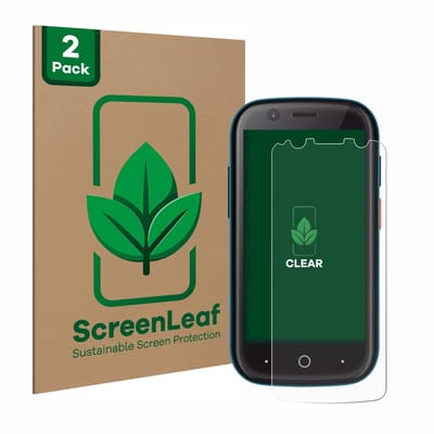 2 Stuks Screenprotector voor Unihertz Jelly 2 - Hoogwaardige Beschermfolie transparant