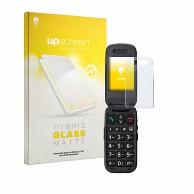 upscreen - Screenprotector voor Panasonic KX-TU446 - Folie Beschermfolie Beschermglas matte