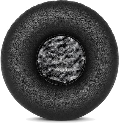 Set Oorkussens voor Pioneer Koptelefoon - DJ HDJ-CUE1 Oorkussen - DJ HDJ-CUE1BT - Kunstleer met Traagschuim - Zwart