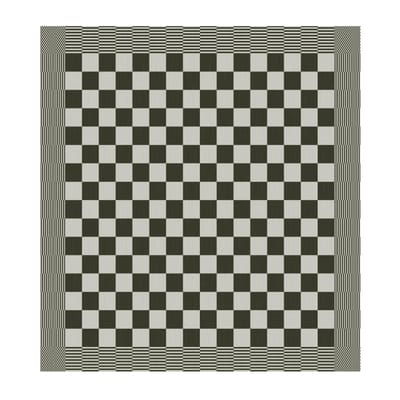 DDDDD Barbeque - Theedoeken Set van 6 - 65x65cm - Zwart