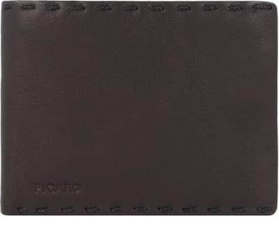 Picard Ranger 1 Portemonnee RFID-bescherming Leer 12 cm - Dames - Horizontaal - cafe