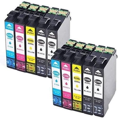 10x Teland 29XL Remplacement Cartouches d'encre T29 29 XL pour Epson Expression Home XP-342 XP-245 XP-442 XP-235 XP-335 XP-432