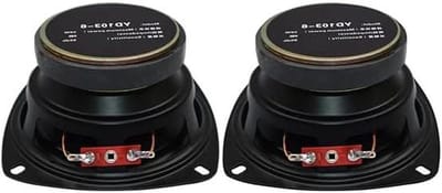 Midrange Bass Speaker - Woofer Luidspreker - Home Cinema - Papieren Kegel - 4 inch - Zwart