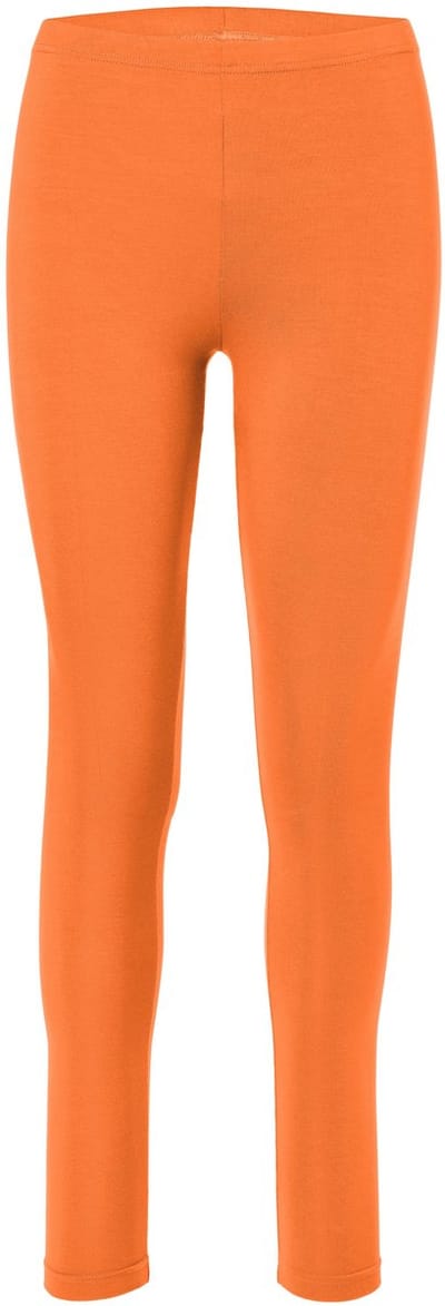 Merry Style Dames Leggings - Sport - Vrijetijdsbroek - Lang - Viscose - Sporbroek - Yogabroek – Oranje – XXXL - MS-MS10-143-LE