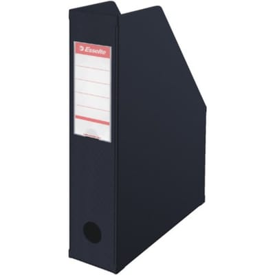 Tijdschriftencassette Esselte VIVIDA opvouwbaar A4 zwart