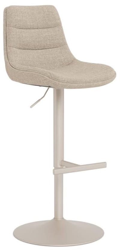 Barstoel Hannah Basel Beige Grijs Set van 2 - Giga Living